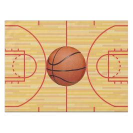 Toalha De Mesa Design Tablecloth do Tribunal de Basquete