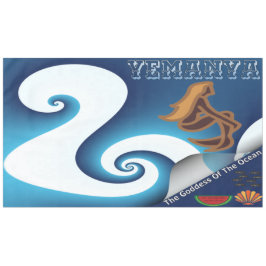 Toalha De Mesa Deusa Yemanya Do Oceano