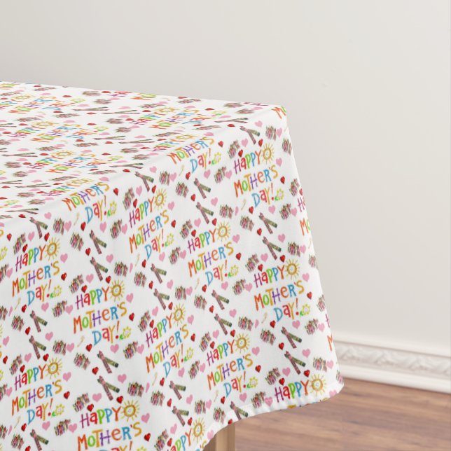 Toalha De Mesa Dia de as mães Tablecloth (Posição Original)