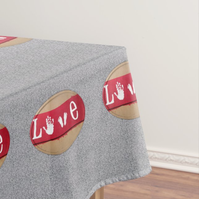 Toalha De Mesa Dia de os namorados Tablecloth (Posição Original)