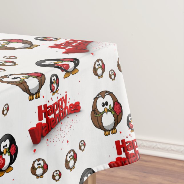 Toalha De Mesa Dia de os namorados Tablecloth (Posição Original)