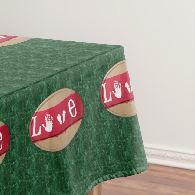 Toalha De Mesa Dia de os namorados Tablecloth (Posição Original)