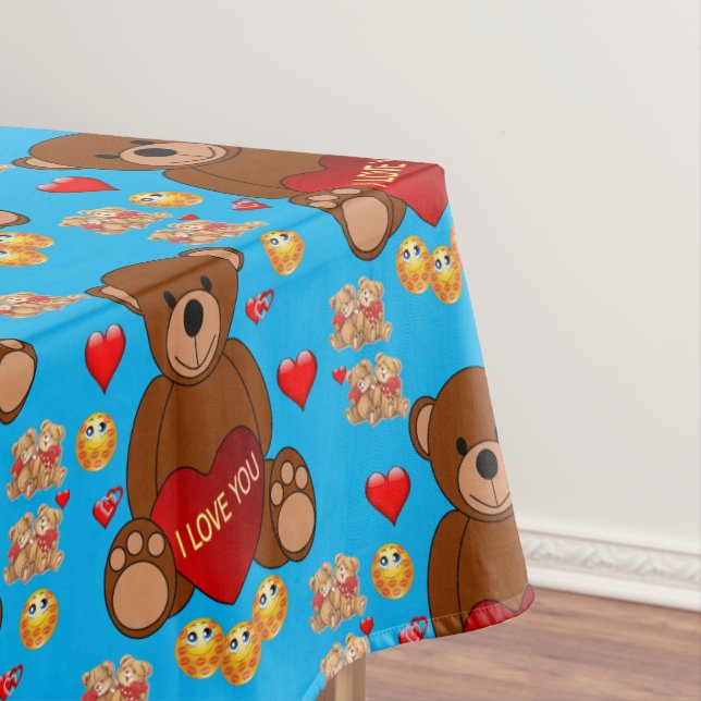 Toalha De Mesa Dia de os namorados Tablecloth (Posição Original)