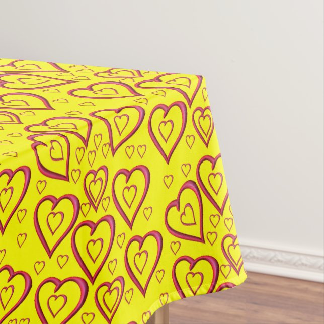 Toalha De Mesa Dia de os namorados Tablecloth (Posição Original)