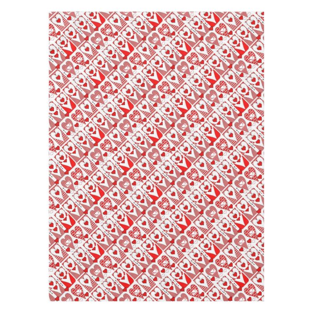 Toalha De Mesa Dia de os namorados Tablecloth (Frente)