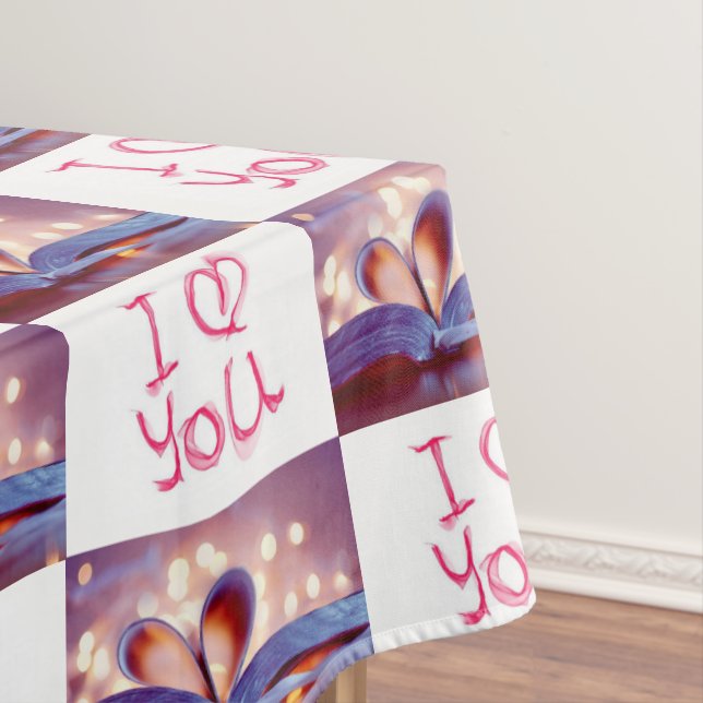 Toalha De Mesa Dia de os namorados Tablecloth (Posição Original)