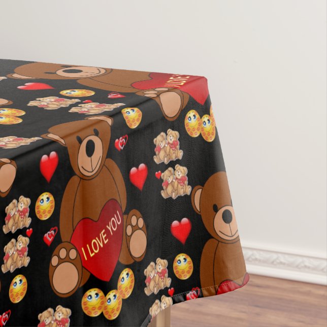 Toalha De Mesa Dia de os namorados Tablecloth (Posição Original)