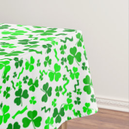 Toalha De Mesa Dia de São Patrício Shamrocks Sortidos Confete Pad
