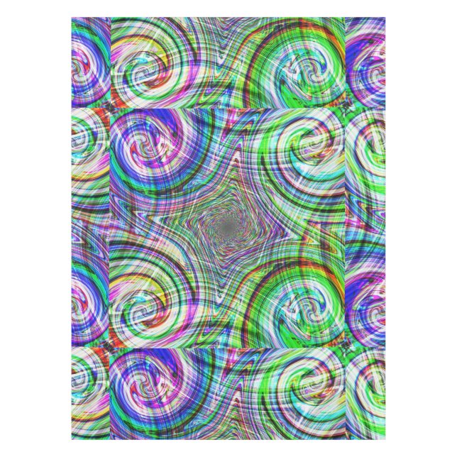 Toalha De Mesa Diamante Espectral 4 Tablecloth (Frente)