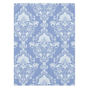 Toalha De Mesa Dinnerware de Damask Azul Gordo