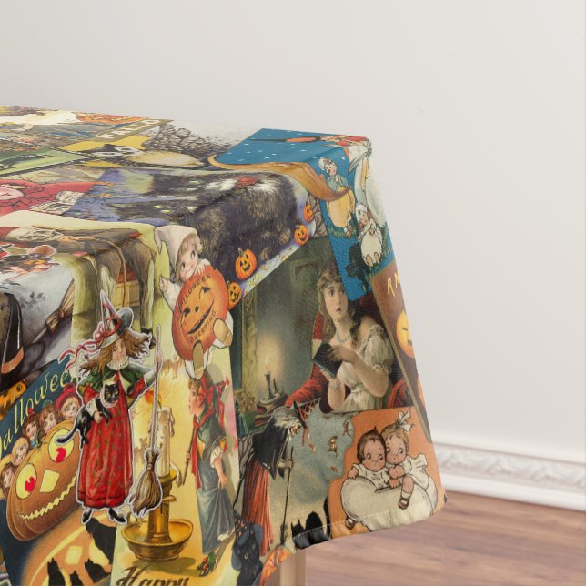 Toalha De Mesa Dissociação tradicional do Dia das Bruxas (Posição Original)