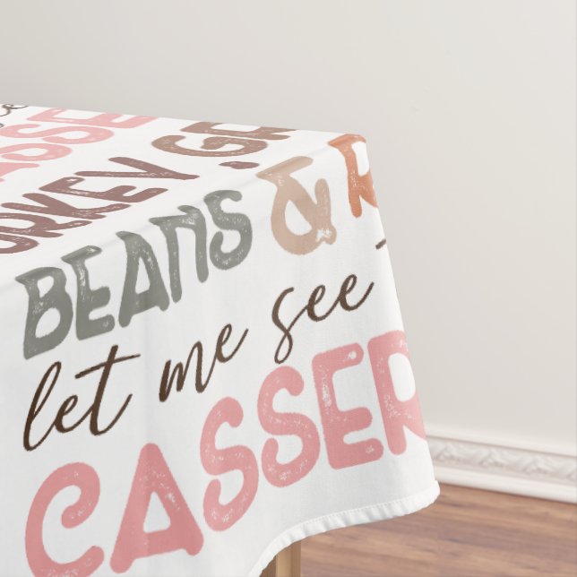 Toalha De Mesa Diversão Chic Graças à Ação de Graças na Turquia F (Posição Original)