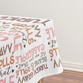 Toalha De Mesa Diversão Chic Graças à Ação de Graças na Turquia F