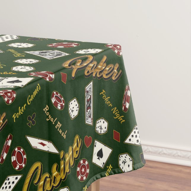 Toalha De Mesa Diversão do cassino (Posição Original)