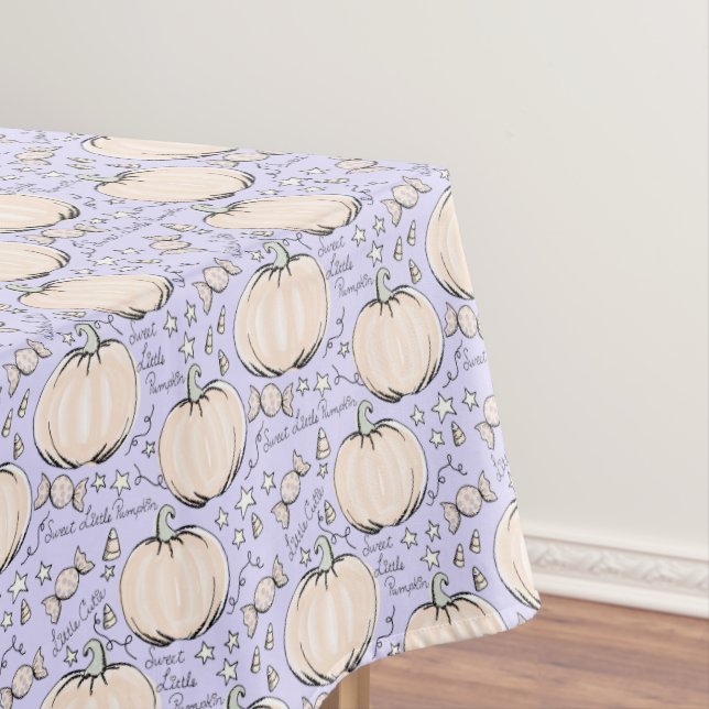 Toalha De Mesa Doce Pequeno Pastel Pastel Halloween (Posição Original)