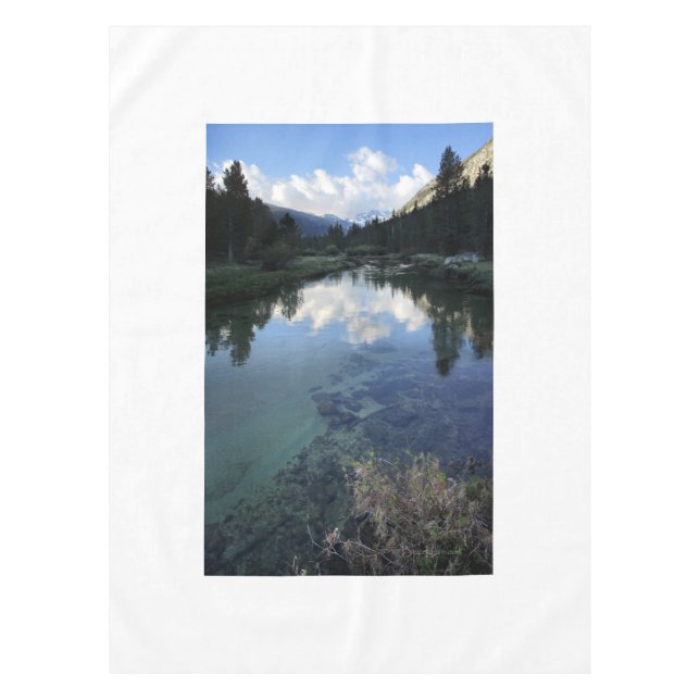 Toalha De Mesa Donahue Pass de Lyell Fork - John Muir Trail (Frente)