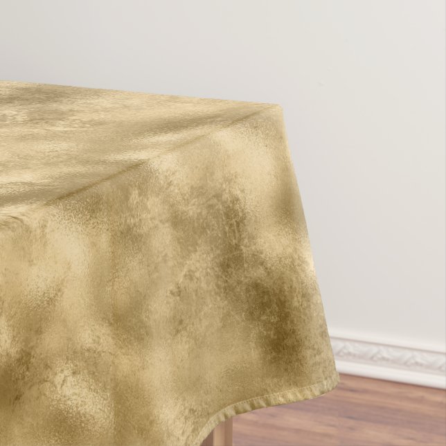 Toalha De Mesa Dourado Glam (Posição Original)