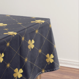 Toalha De Mesa Dourado Quatro Folheto