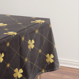 Toalha De Mesa Dourado Quatro Folheto