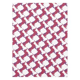 Toalha De Mesa Doxie em Reniassance-Pattern