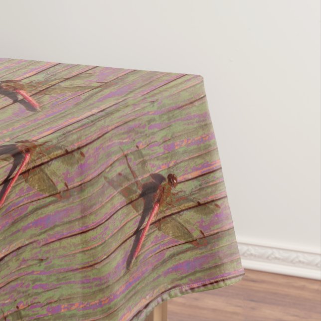Toalha De Mesa Dragonfly Colorful (Posição Original)
