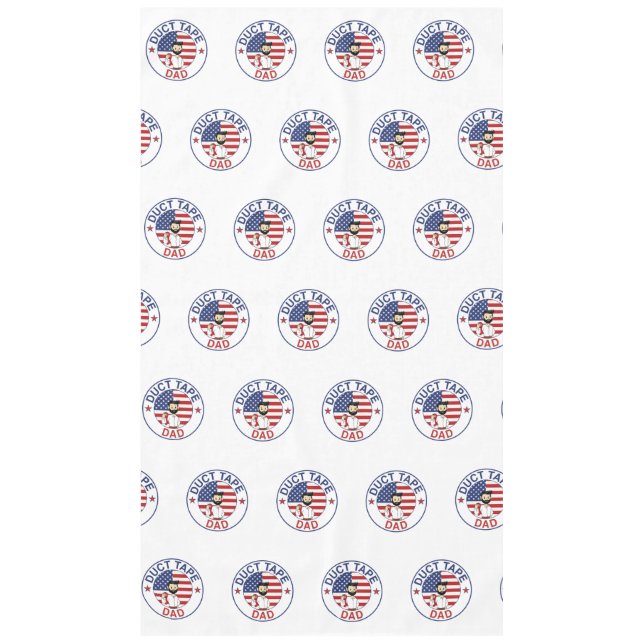 Toalha De Mesa Duct Tape Dad - Tablecloth (Frente)