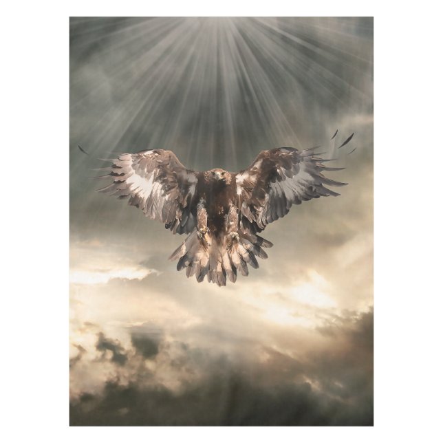 Toalha De Mesa Eagle dourado (Frente)