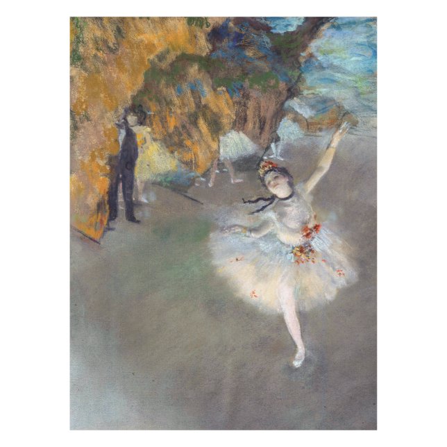 Toalha De Mesa Edgar Degas - A Estrela / Dançarina no Palco (Frente)