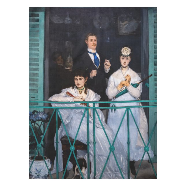 Toalha De Mesa Edouard Manet - A Varanda / Le Balcon (Frente)