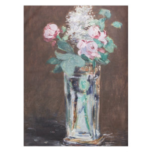 Toalha De Mesa Edouard Manet - Flores num Vaso Cristal