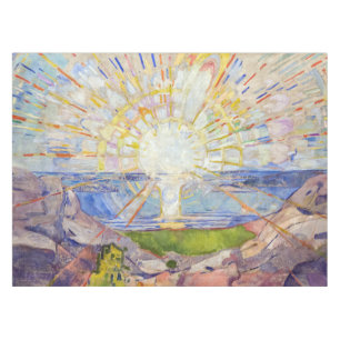 Toalha De Mesa Edvard Munch - O Sol 1911