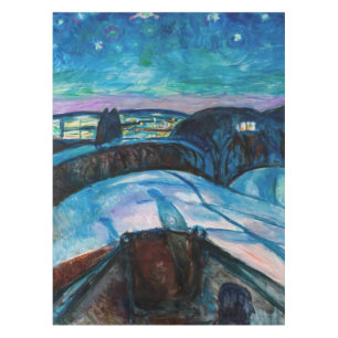 Toalha De Mesa Edvard Munch - Starry Night 1922