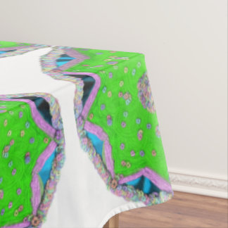 Toalha De Mesa Eid estrela Floral de 8 pontas