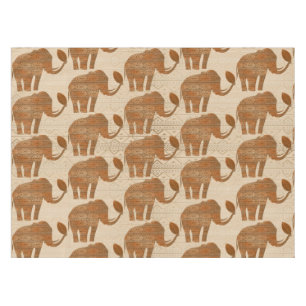 Toalha De Mesa Elefante - Design de Arte Tribal