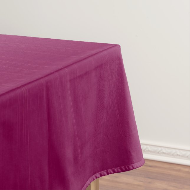 Toalha De Mesa Elegância Maroon Texturizada (Posição Original)