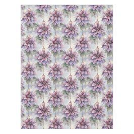 Toalha De Mesa Elegância Roxa e Dourada