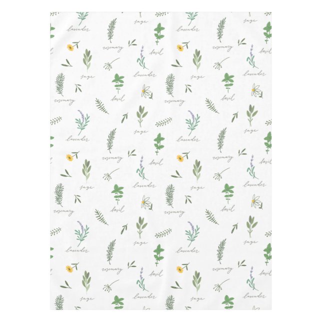 Toalha De Mesa Elegant Botanical Kitchen (Frente)