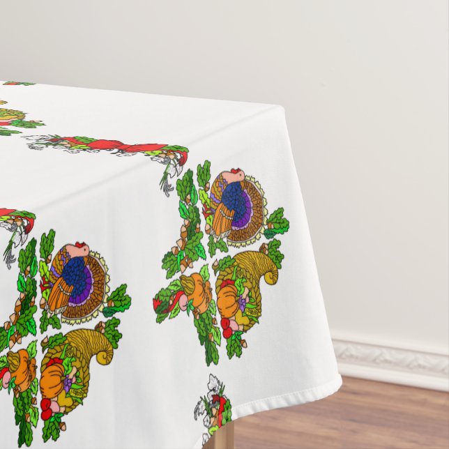 Toalha De Mesa ELEGANT THANKSGIVING tablecloth (Posição Original)