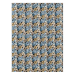 Toalha De Mesa Elegante Blue Dahlia Floral