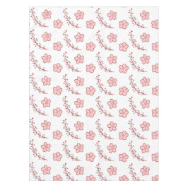 Toalha De Mesa Elegante Boho Vintage Rosa Padrão Floral Primavera