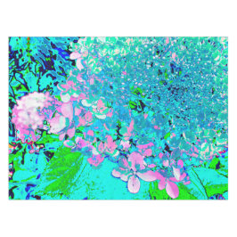 Toalha De Mesa Elegante Cor-de-rosa e azul