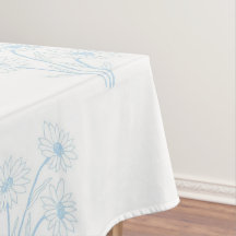 Elegante Floral Vintage Azul Pastel Padrão Primave