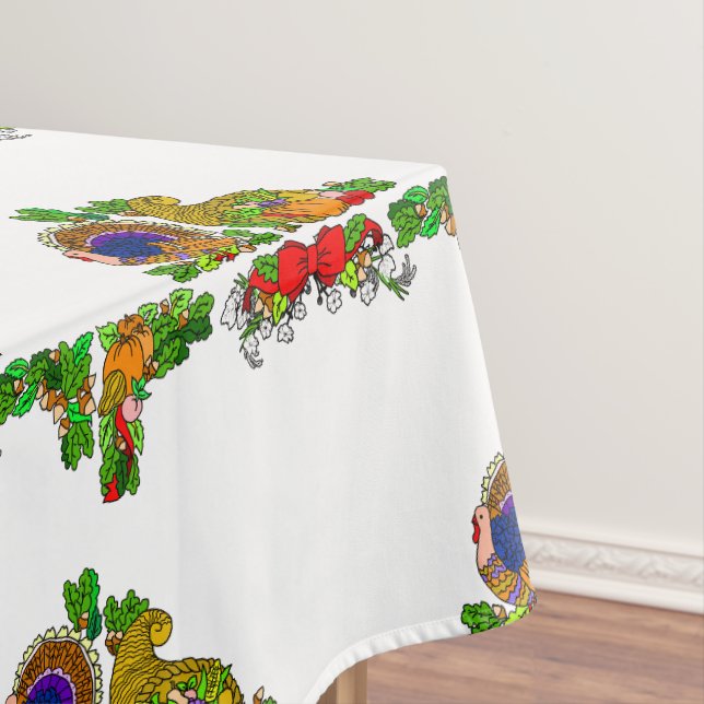 Toalha De Mesa ELEGANTE THANKSGIVING tablecloth (Posição Original)