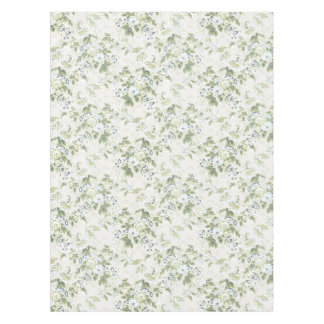 Toalha de Mesa em Chintz Inglês Verde Salvia, Rosa