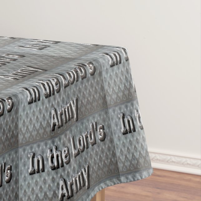 Toalha De Mesa Em Exército Tablecloth do senhor (Posição Original)
