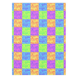 Toalha De Mesa Embalagem com bolhas de pop arco-íris