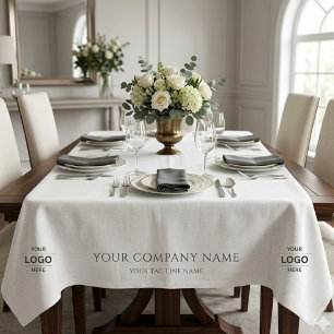 Toalha De Mesa Empresa de Logotipo Personalizado Promoção Comerci