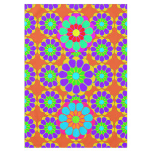 Toalha De Mesa Energia Funny Flower Bloom I II III