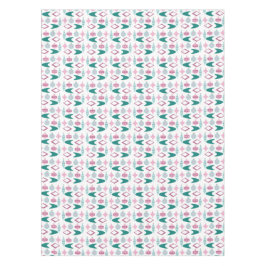 Toalha De Mesa Enfeites de natal retrorreflectores cor-de-rosa e 