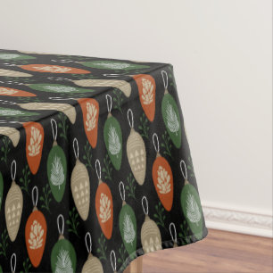 Toalha De Mesa Enfeites Escandinavos de Meados do Século Médio